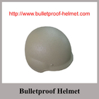 NIJ IIIA Aramid Desert Khaki Color Ballistic Helmet with PASGT Shape