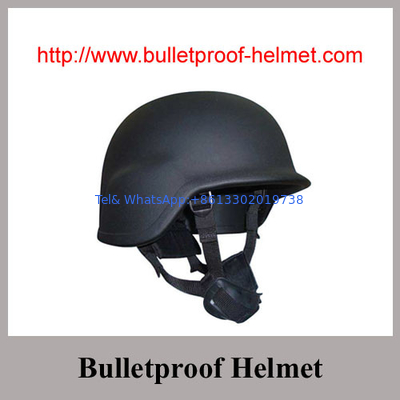 Black NIJ IIIA Bolt  Bulletproof PASGT Helmet With Aramid Multi Layers Fabric