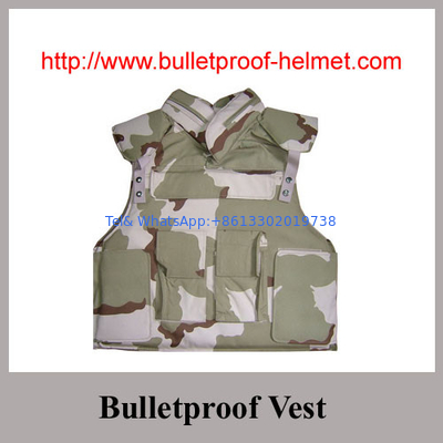 High quality NIJ IIIA Bullet-proof Vest with camouflage desert white colors