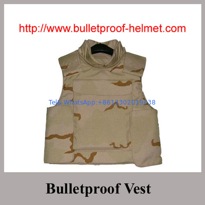 High quality NIJ IIIA Bullet-proof Vest with camouflage desert white colors