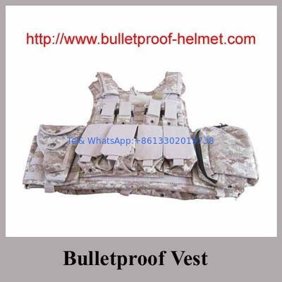 Wholesale cheap NIJ IIIA Bullet-proof Vest with camouflage desert white colors