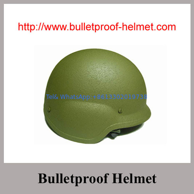 Ballistic Multi-layers Aramid Fiber PASGT Shape Bulletproof Helmet