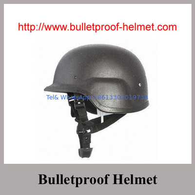 Wholesale Security Protection  Black NIJ IIIA Aramid Bulletproof Helmet
