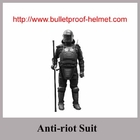 Anti riot suits with anti-riot baton and helmet