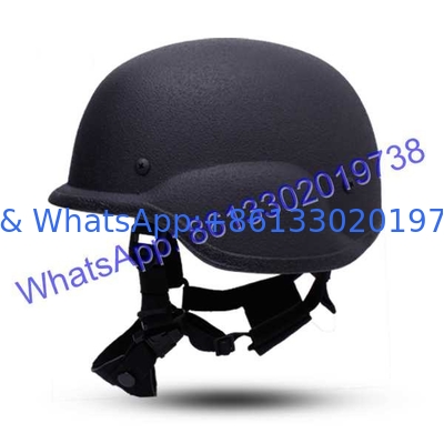 4-point Chinstrap Bulletproof Helmet for Achieving 9mm FMJ RN Ballistic Performance