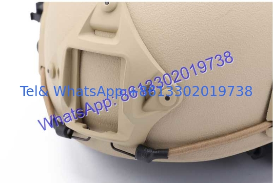 One Size Fits All MICH2000 Helmet with NVG Mount And Side Rai