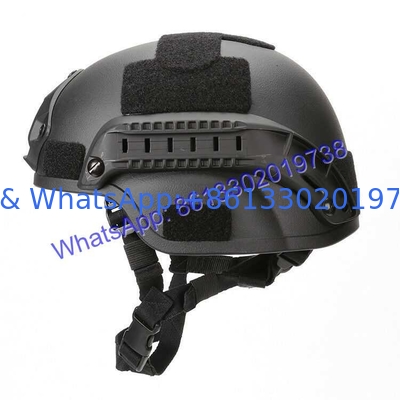 MICH2000 Bulletproof Helmet with Night Vision Goggles Compatibility One Size Fits All