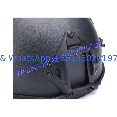 Rail System For Attaching Accessories Bulletproof High Cut Helmet with M/L