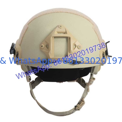 FAST Bulletproof Helmet 1.4 Kg with Removable Ear Protection and Army Green