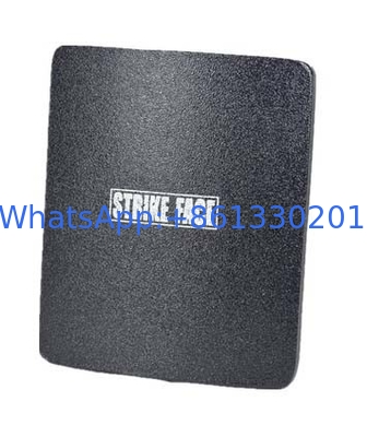 Single Curve Ceramic Hard Armor Bulletproof Plate for PE Material and Anti-Slip Coating