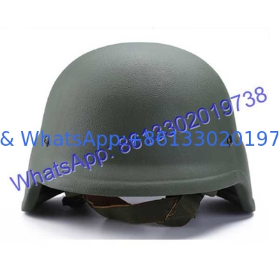 Removable Ear Protection Bulletproof Helmet with Polycarbonate Visor Material PASGT