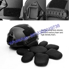 Army Green Removable Ear Cups Multiple Vents for Air Circulation NIJ IIIA MICH Bulletproof Helmet