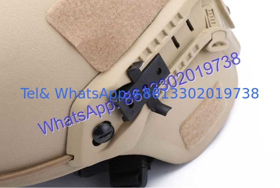 4-point Adjustable Chinstrap Hard Shell Head Protector for NIJ IIIA or NIJ III Buyers