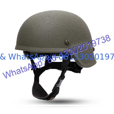 Detachable Visor Tactical Head Protection Helmet for High-Performance UHMWPE Material