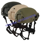 4-point Chinstrap Suspension System Ballistic Helmet with Visor that can be Taken Off
