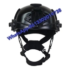 4-point Chinstrap Suspension System Ballistic Helmet with Visor that can be Taken Off
