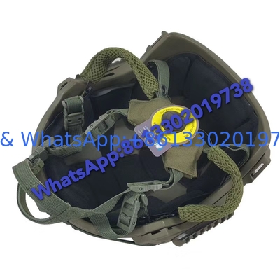 V50 Ballistic Limit 650 M/s Adjustable Chin Strap M88 Bulletproof Helmet with Ear Protection