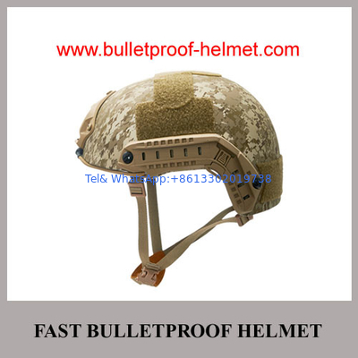 Wholesale Cheap China NIJ IIIA Hot Transfer Digital Camo Bulletproof FAST Helmet