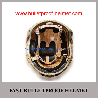 Wholesale Cheap China NIJ IIIA Hot Transfer Digital Camo Bulletproof FAST Helmet