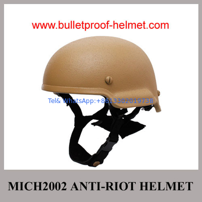 Wholesale Cheap China Army Desert Color Military Police MICH2002 Anti Riot Helmet