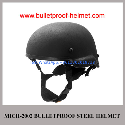 Wholesale Cheap China Army Black Military Police MICH2002 Steel Bulletproof Helmet