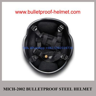 Wholesale Cheap China Army Black Military Police MICH2002 Steel Bulletproof Helmet