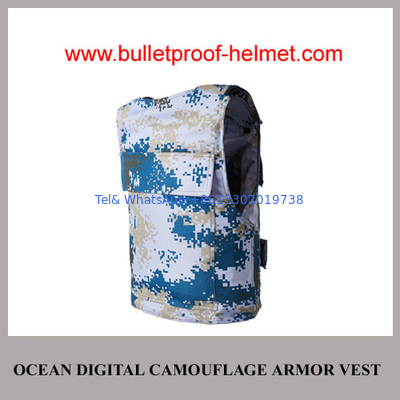 Wholesale Cheap China NIJ Army Ocean Digital Camo Military Ballistic Armor Jacket