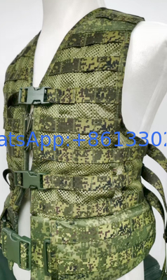 Digital Camouflage NIJ IIIA Bulletproof Quick Release Vest with groin protection