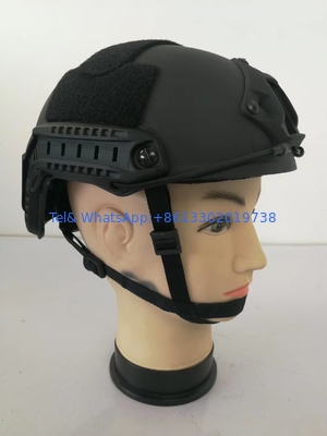 Wholesale Cheap China NIJ IIIA Ballistic UHMWPE 9mm Black US FAST Bulletproof Helmet