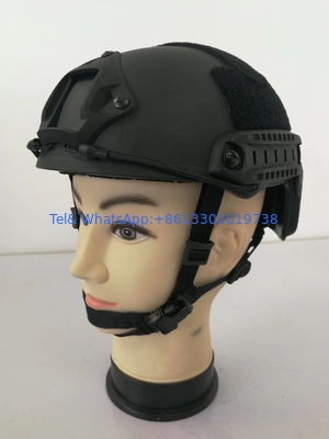 Wholesale Cheap China NIJ IIIA Ballistic UHMWPE 9mm Black US FAST Bulletproof Helmet