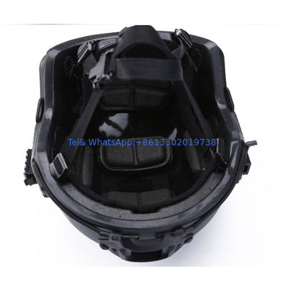 Wholesale Cheap China NIJ 3A Bulletproof PE 9mm Black US FAST Ballistic Helmet