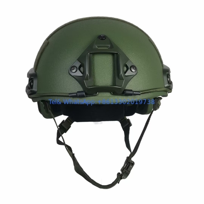 Wholesale Cheap China NIJ IIIA Ballistic PE 44MAG Army Green US FAST Bulletproof Helmet