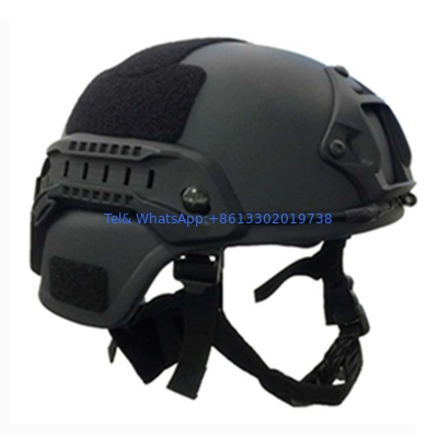 Wholesale Cheap China NIJ IIIA Ballistic Aramid 9mm 44MAG MICH2000 Bulletproof Helmet