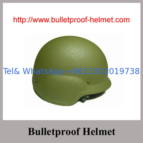 Ballistic Multi-layers Aramid Fiber PASGT Shape Bulletproof Helmet