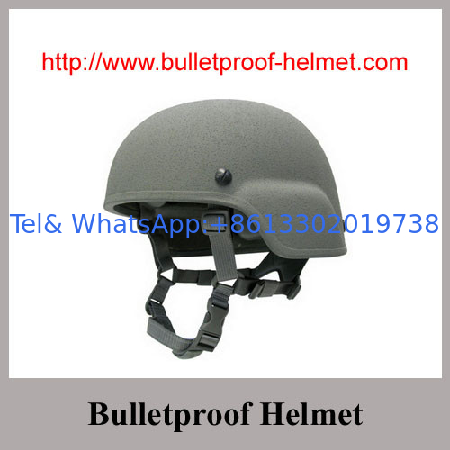Wholesale Cheap China Grey Color PASGT Bulletproof helmet With Aramid or UHMWPE