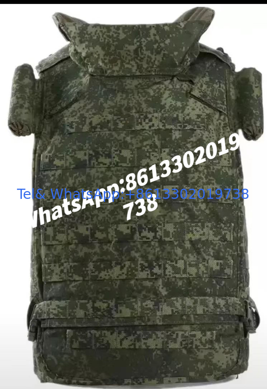 Euc Yes Bulletproof Vest with Camouflage Design for Collar or Groin Protection