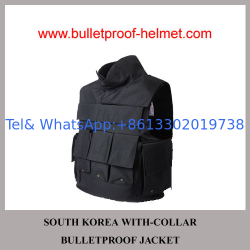 Wholesale Cheap China NIJ South Korea Blue Collar Protection Bulletproof Jacket