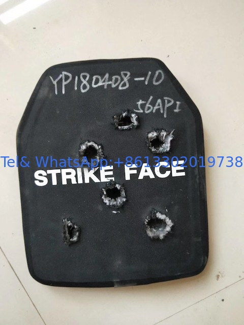 Wholesale Cheap China NIJ III 3 STA 22mm Bulletproof PE Bullet Resist M80 6shots Ballistic Armor Plate