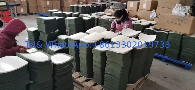 Wholesale Cheap China NIJ4 In Connection With Ceramic Ballistic PE Al2o3 7.62x54 API 3 Shots Bulletproof Armor Plate