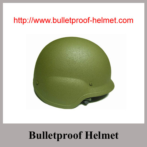 NIJ IIIA Aramid Army Green Olive Green PASGT Bulletproof Helmet