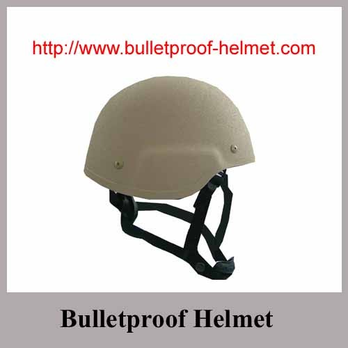 Khaki Brown Desert  NIJ IIIA PASGT Aramid Fiber Bulletproof Helmet